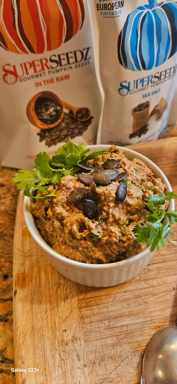 Plant based Pumpkin seed dip